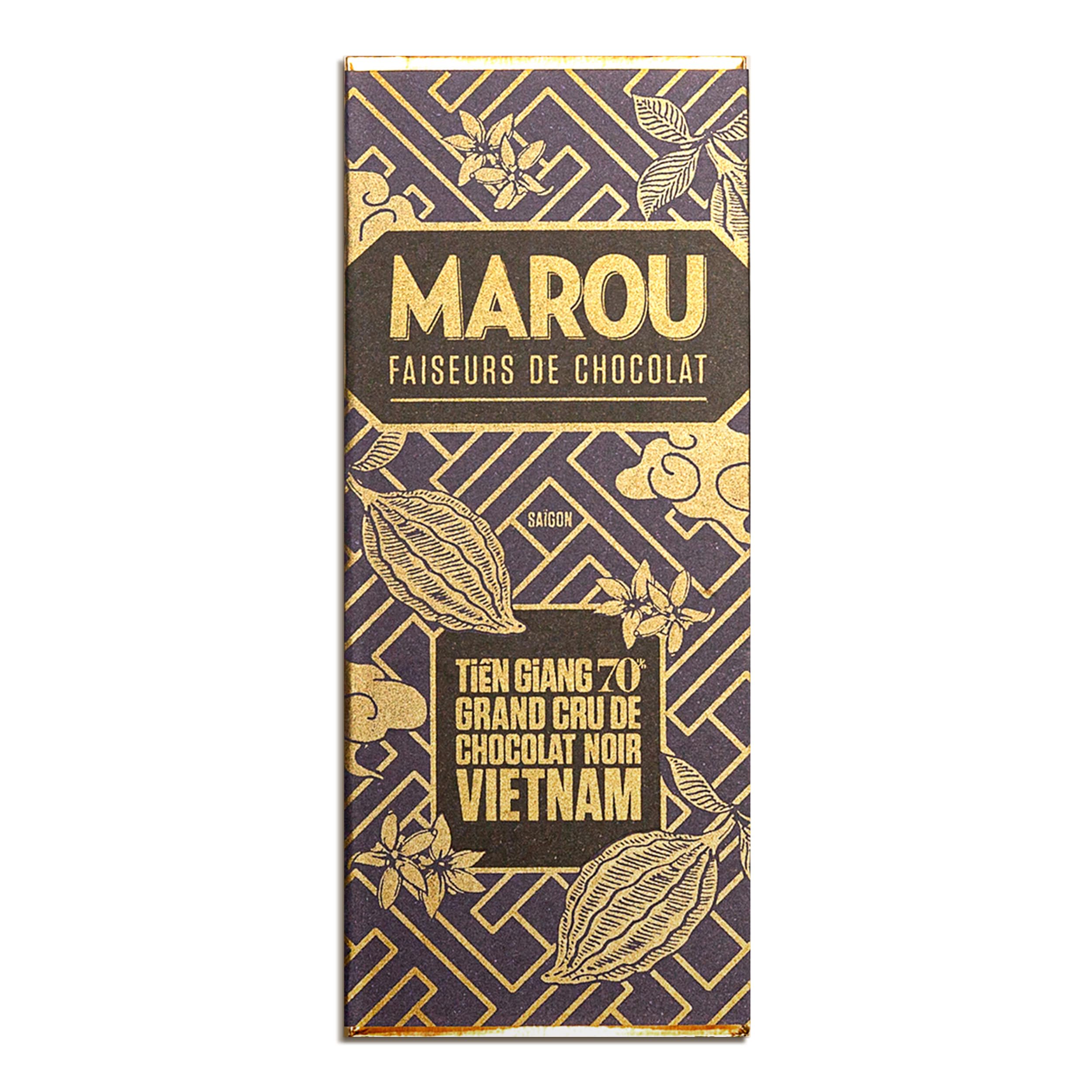 Marou Faiseurs de Chocolat Tien Giang Mini Chocolate Bar, 24 GR