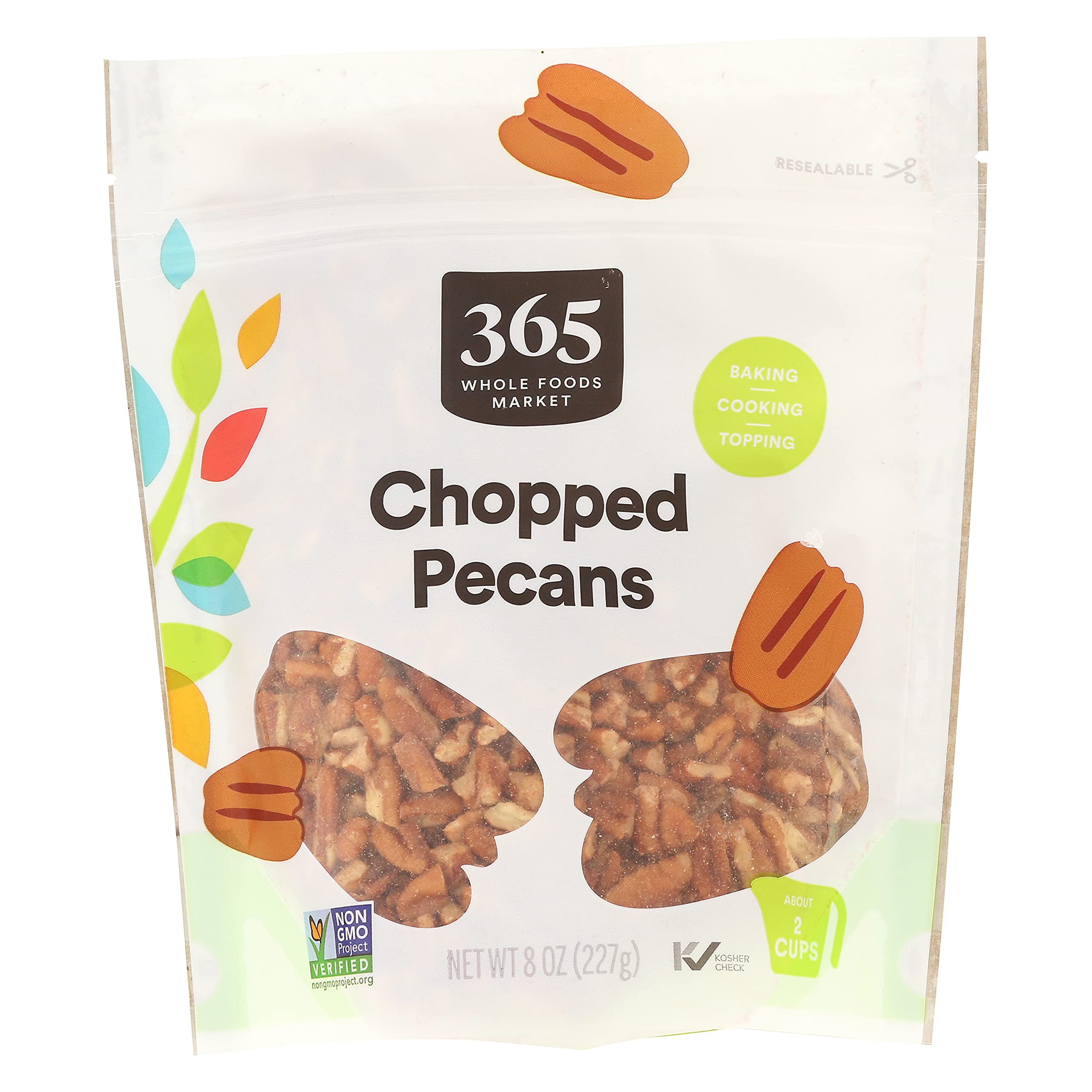 365 by Whole Foods Market Chopped Pecans, 8 Ounce