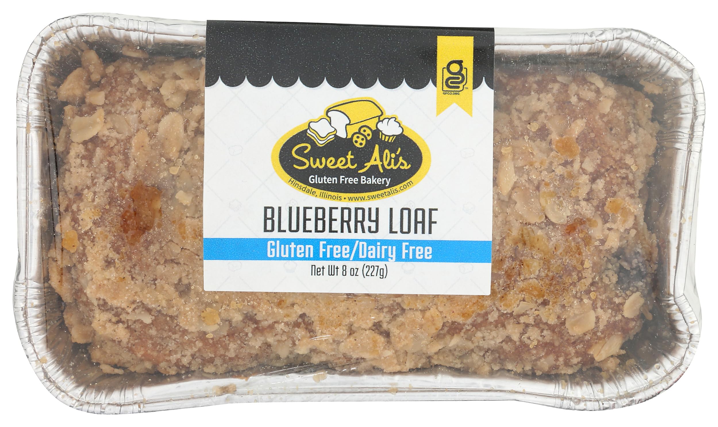 SWEET ALIS Blueberry Loaf, 8 OZ