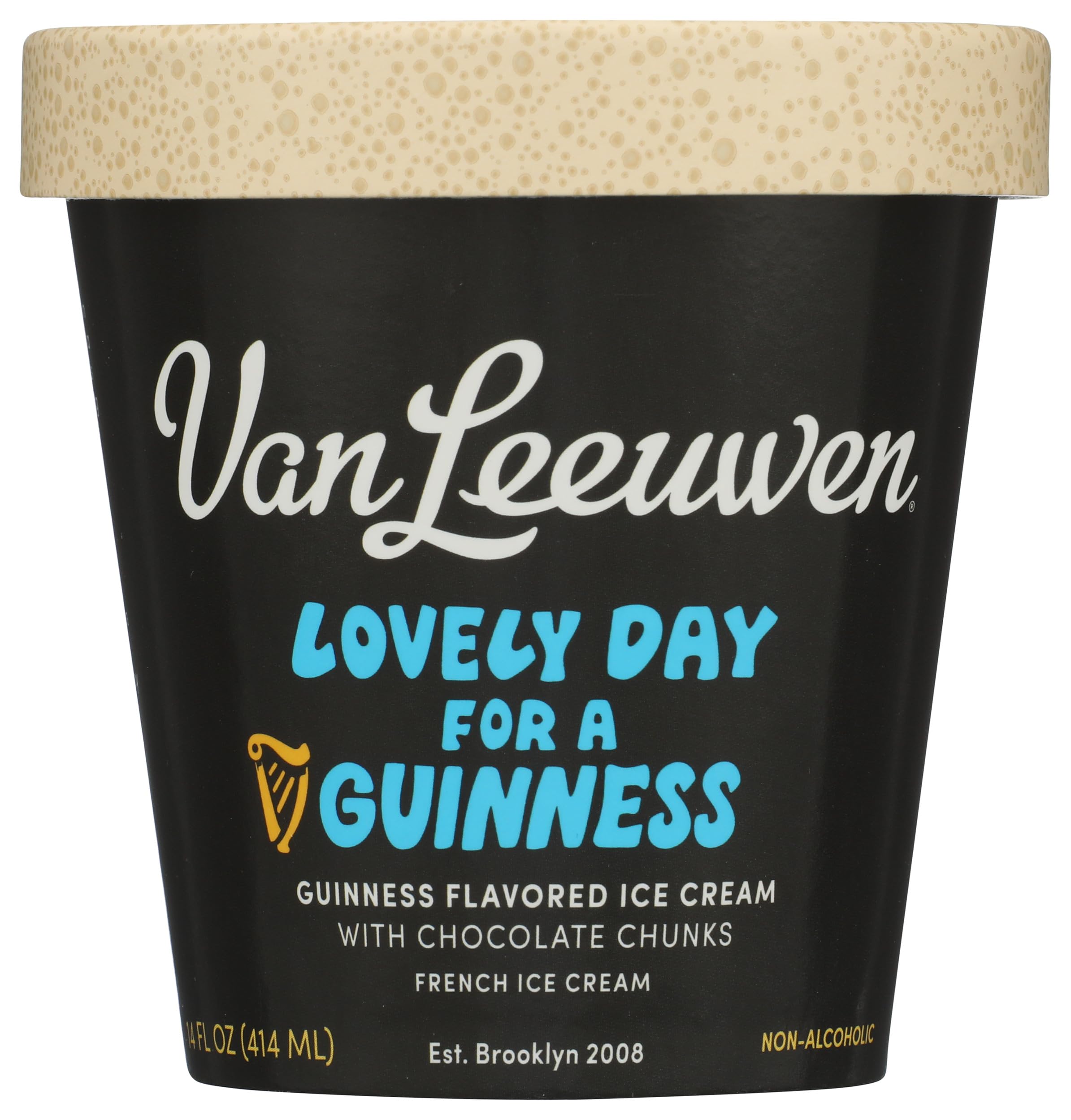 Van Leeuwen Frozen Ice Cream Lovely Day For A Guinness, 14 Fl Oz