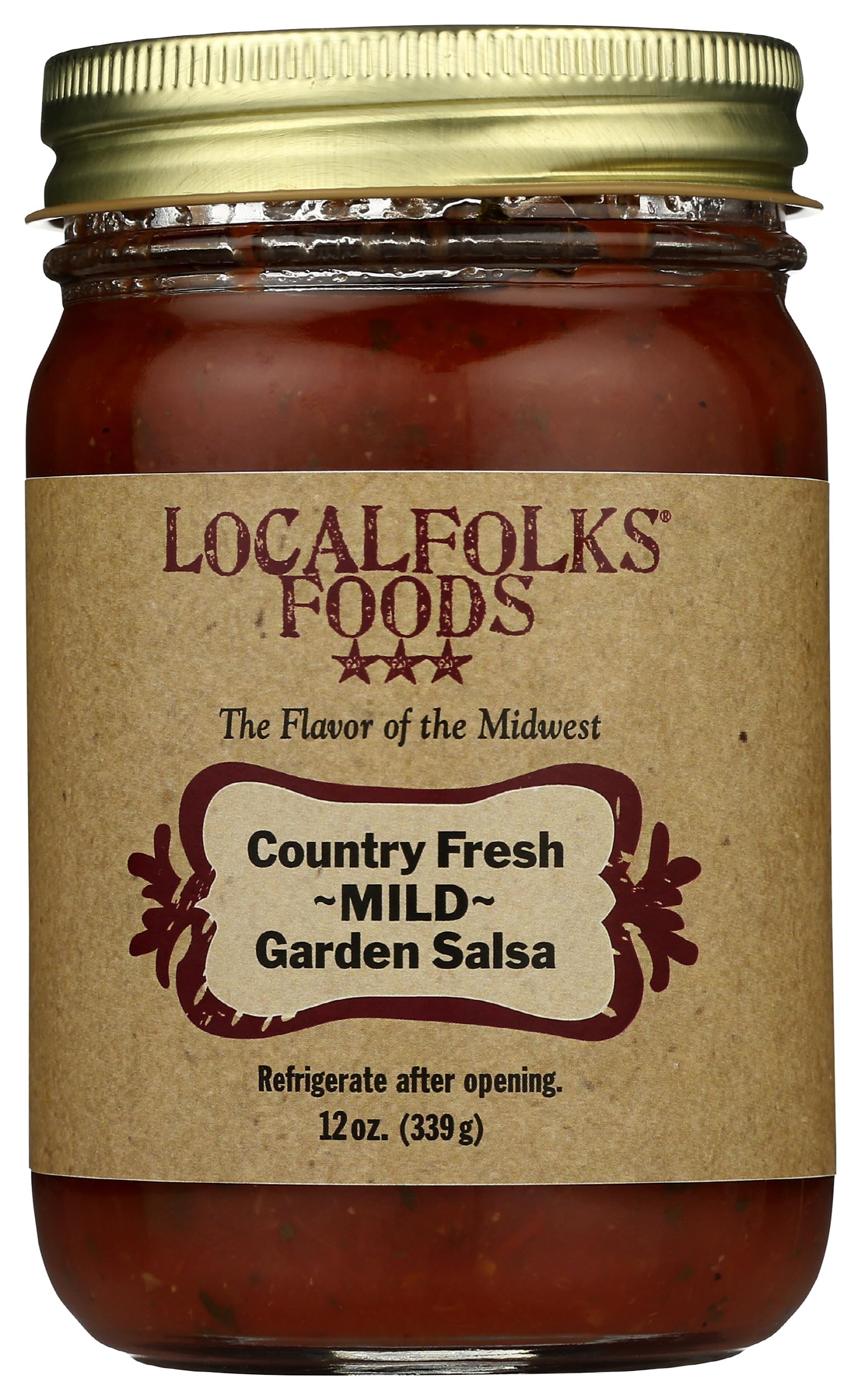 Salsa Country Fresh Garden Mild, 12 Ounce
