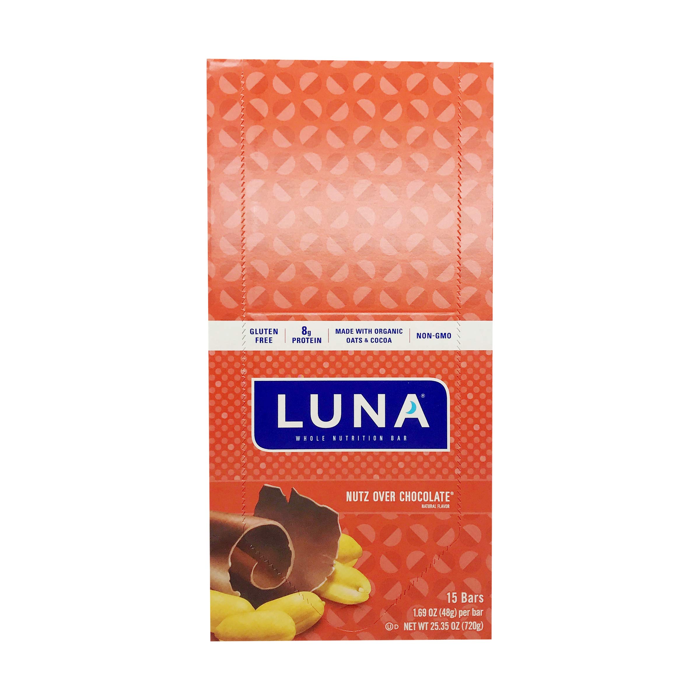 Bar Luna Nutz Over Chocolate, 1.69 Ounce, 15 Pack