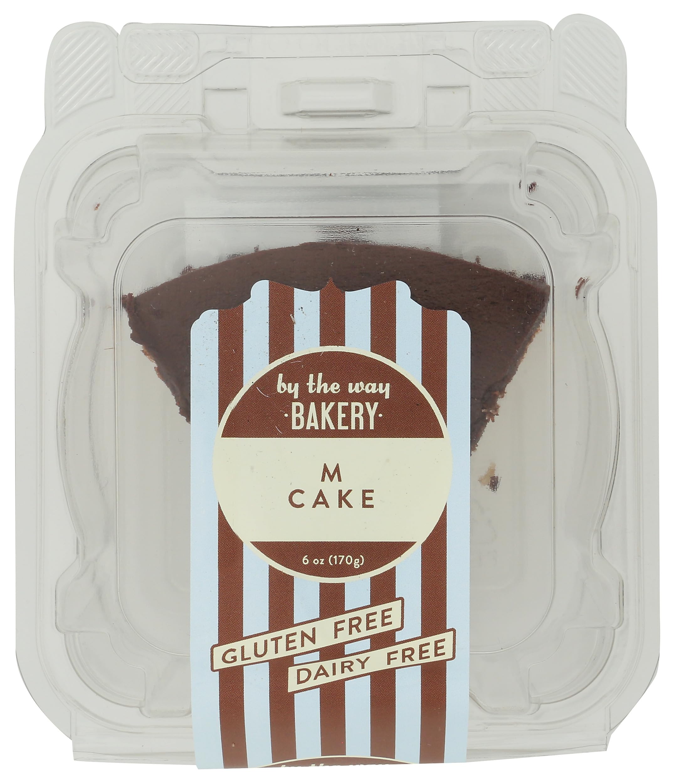 By The Way Bakery Cake M Slice, 4.76 Ounce