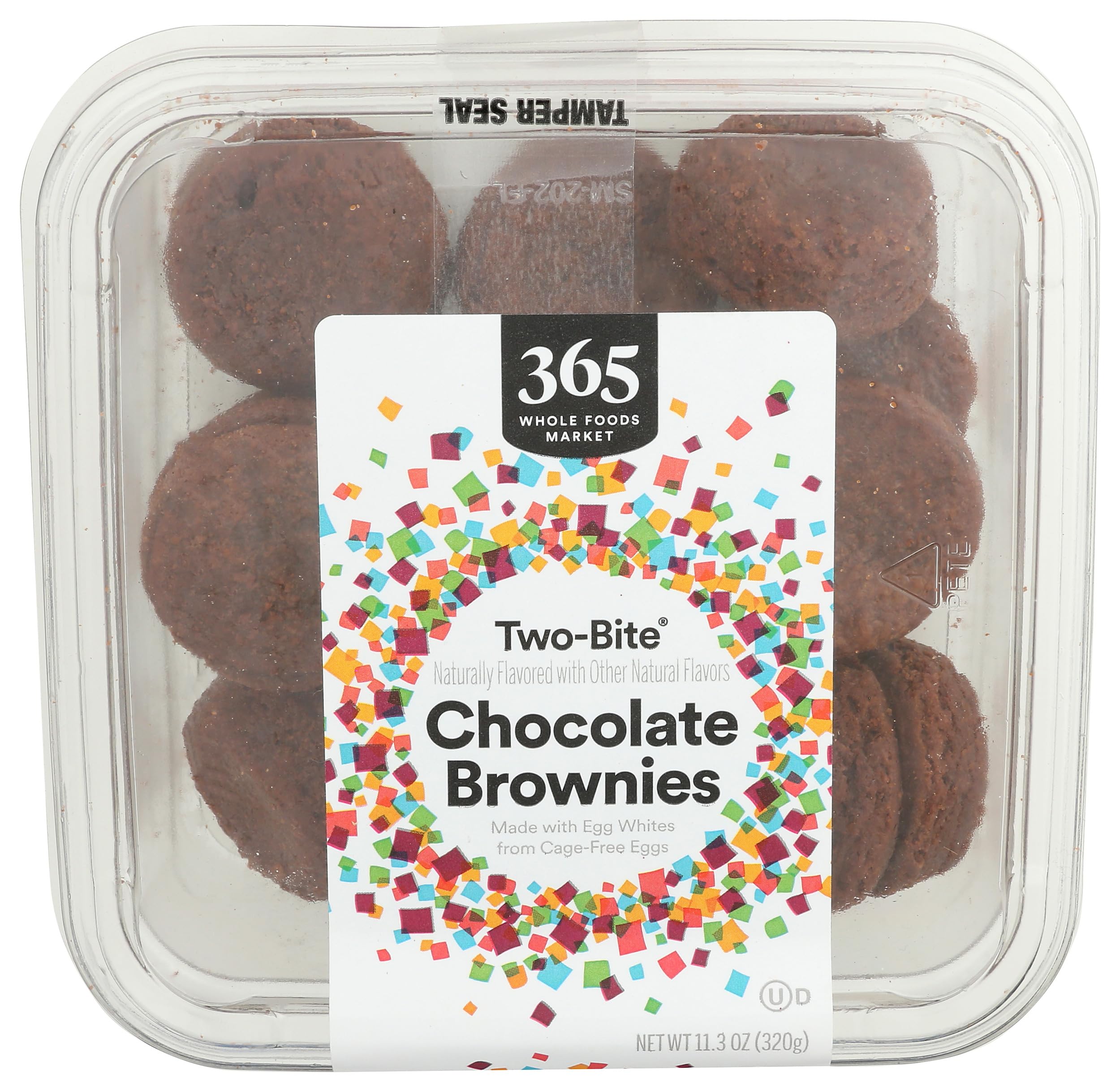 Two-Bite Chocolate Brownies, 11.3 oz, Frozen