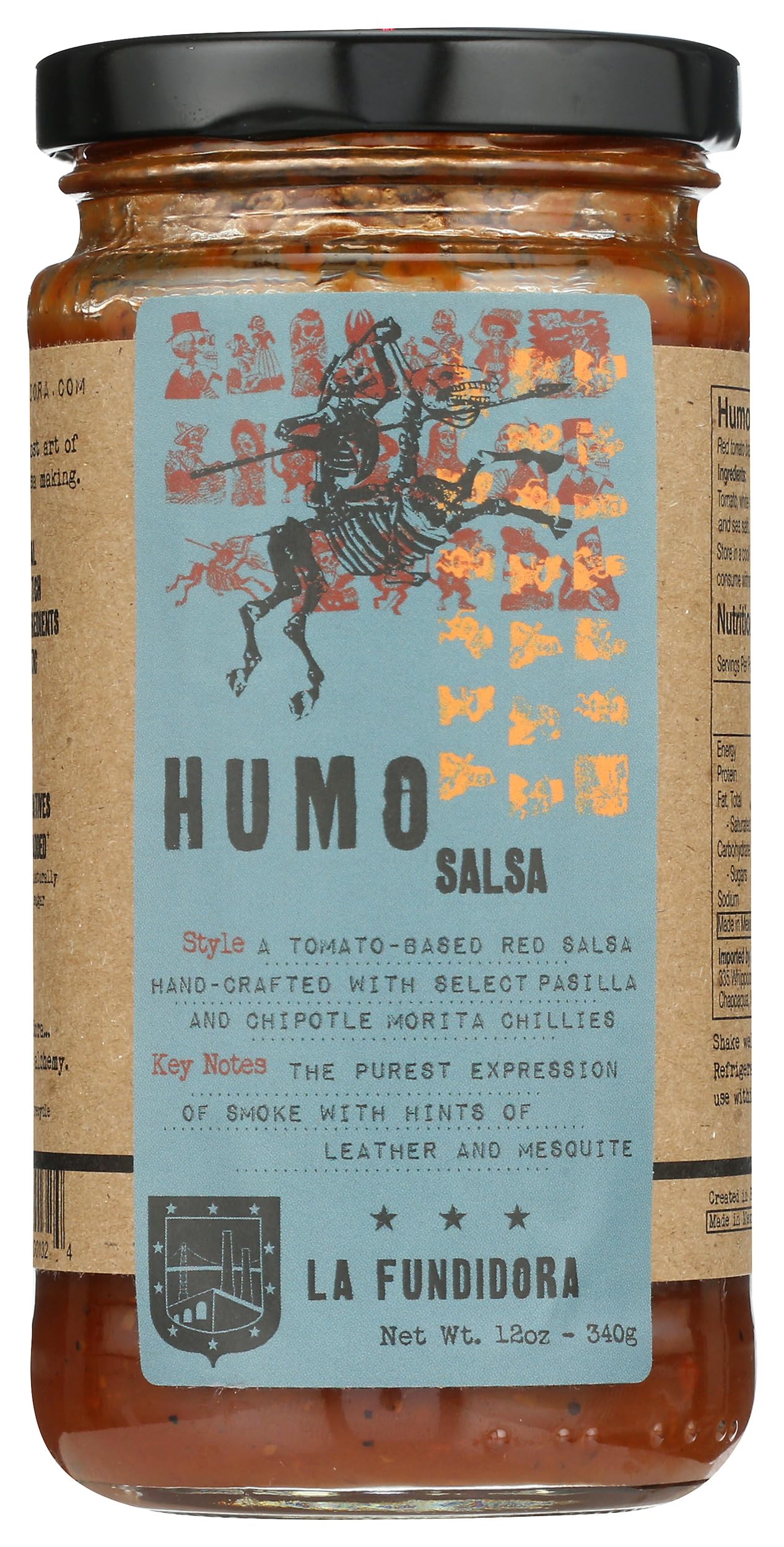 La Fundidora Salsa Humo, 12 Ounce