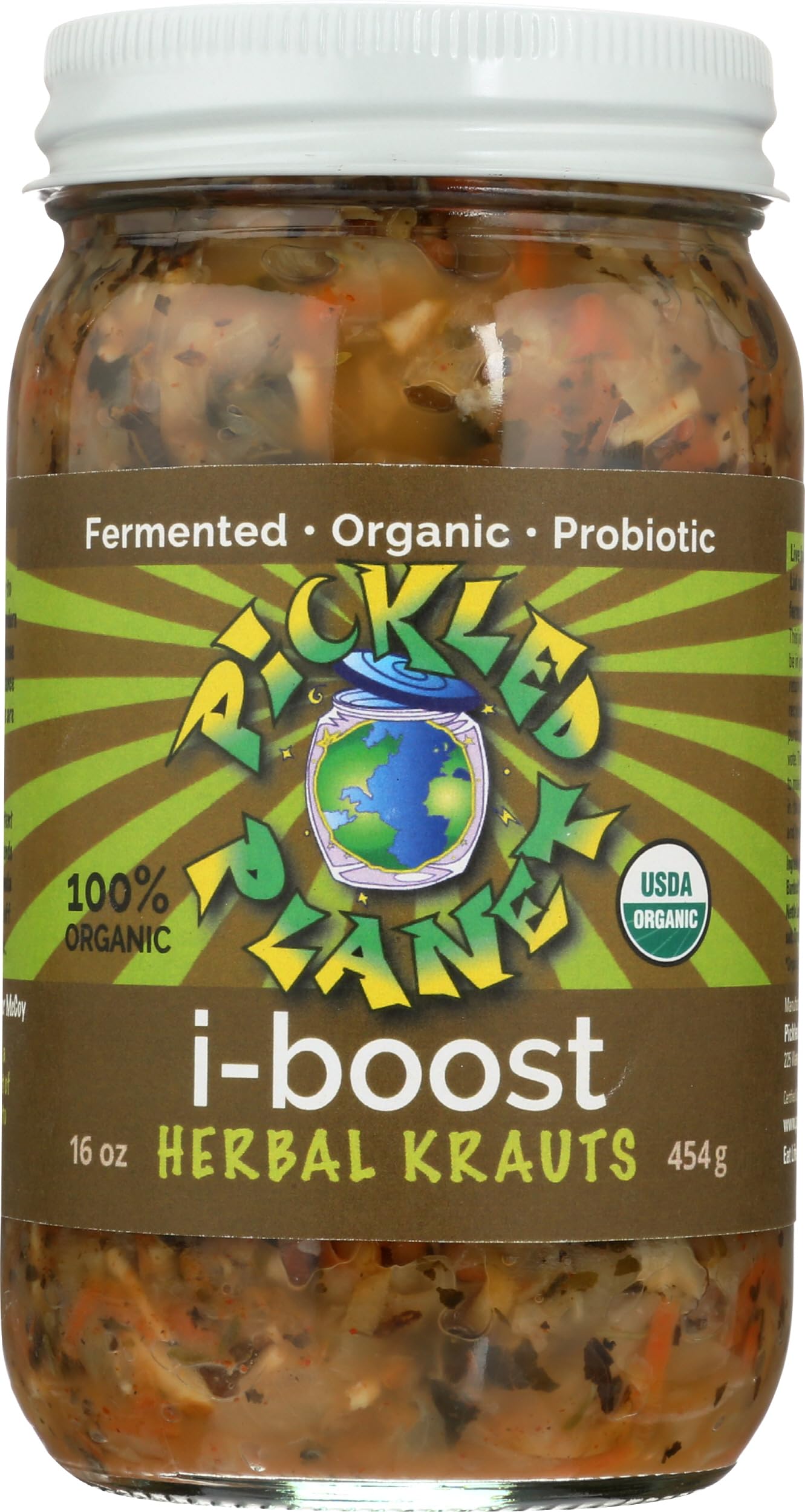 Sauerkraut Herbal I Boost, 16 Ounce