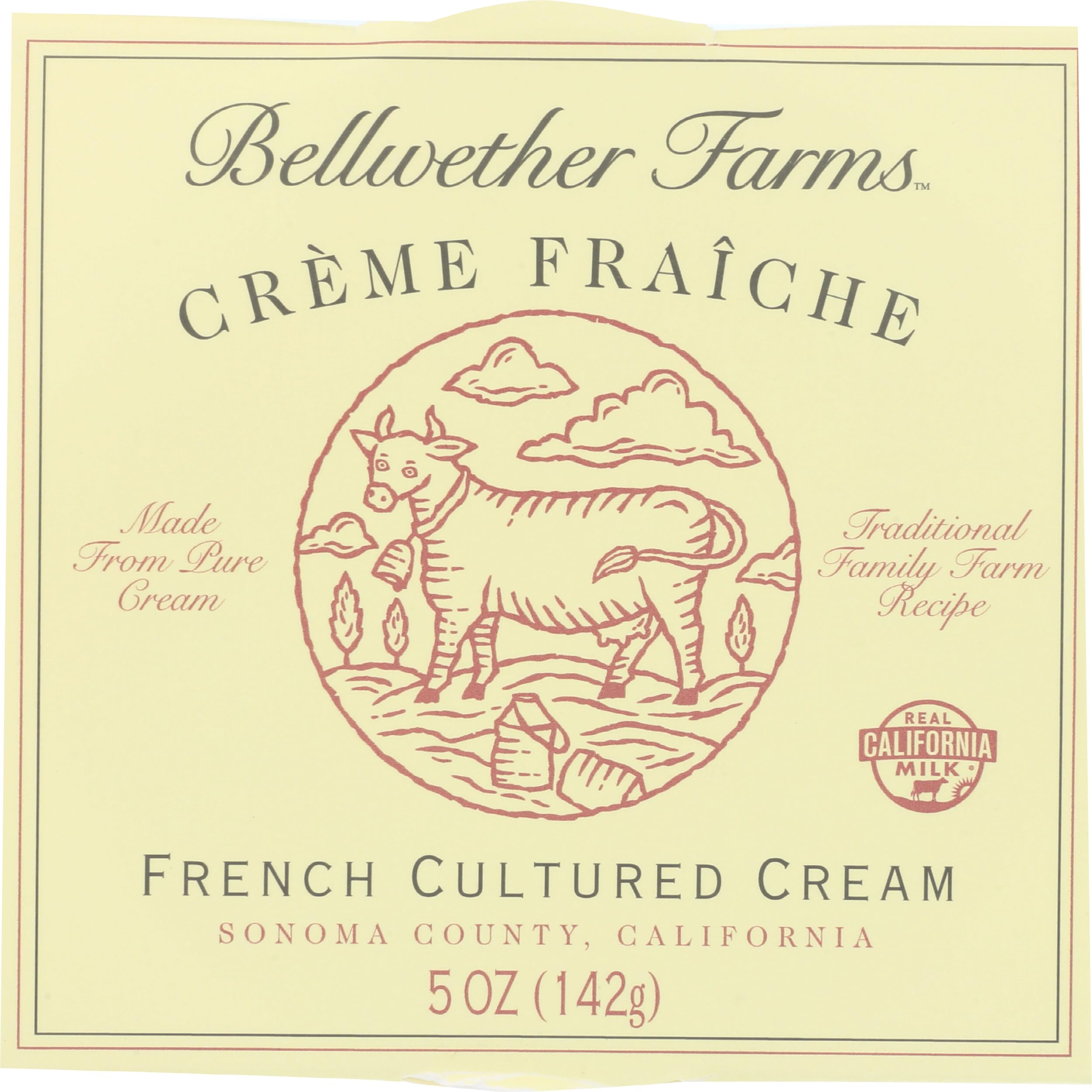 Bellwether Farms Creme Fraiche, 5 Ounce