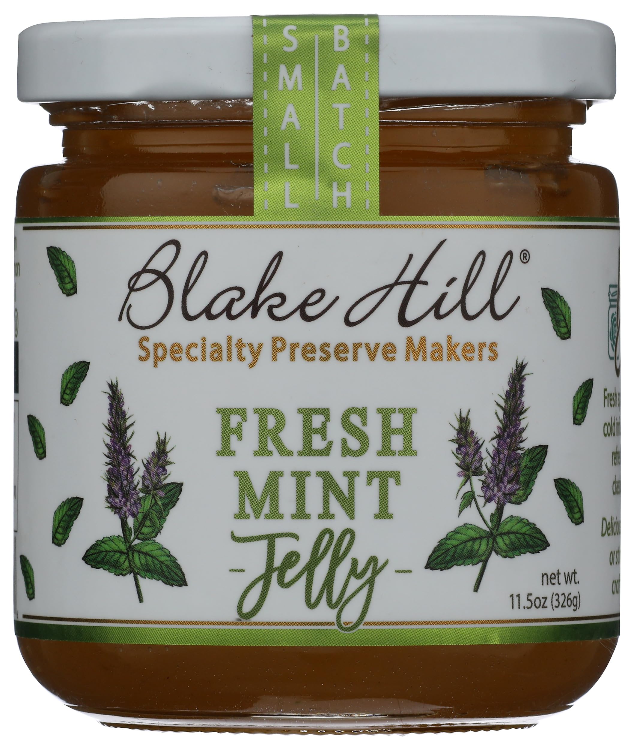 Blake Hill Preserves Jelly Fresh Mint, 11.5 Ounce