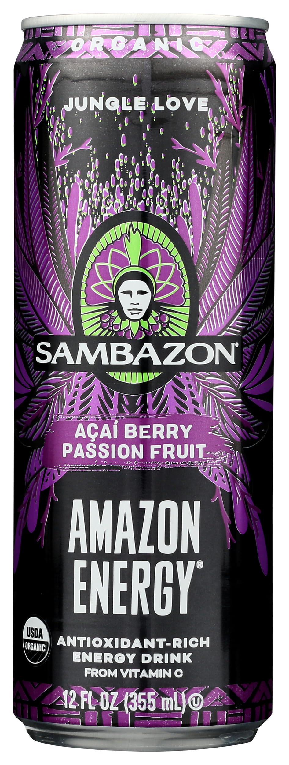 Juice Energy Amazon Jungle Love Organic, 12 Fl Oz