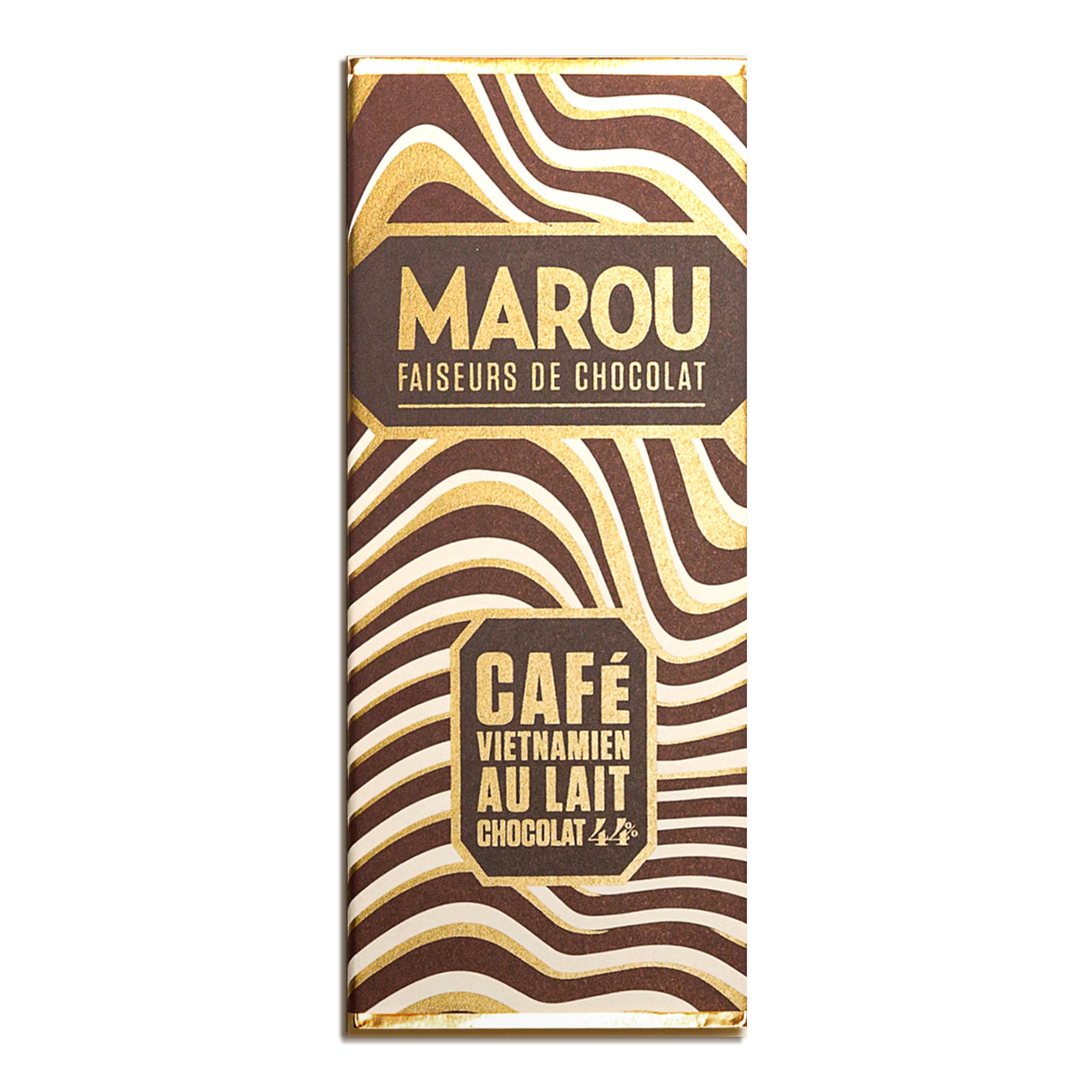Marou Faiseurs de Chocolat Ca Phe Sua Coffee Milk Chocolate Bar Mini, 24 GR