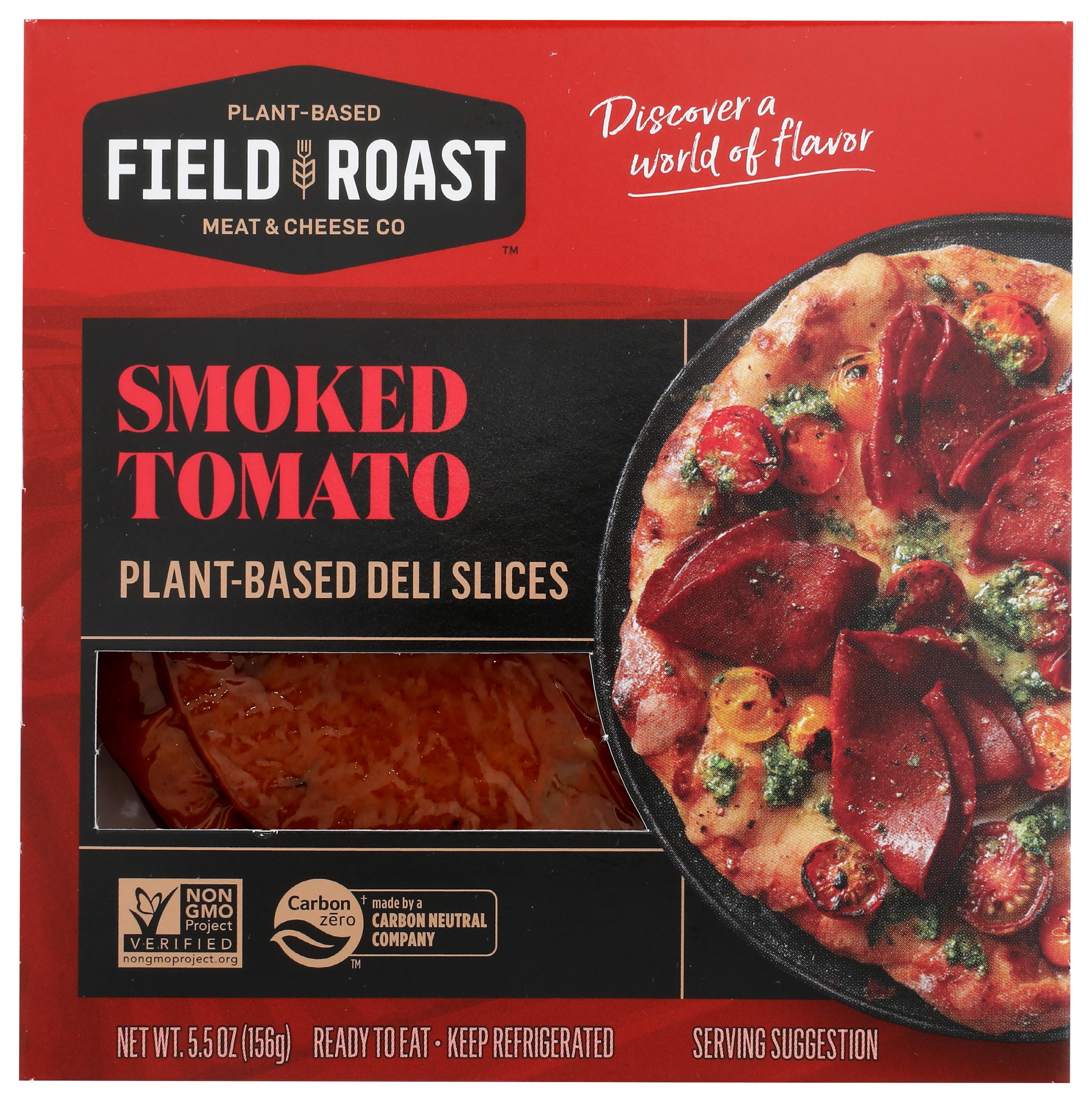 Field Roast Deli Slices, Smoked Tomato, 5.5 Ounce