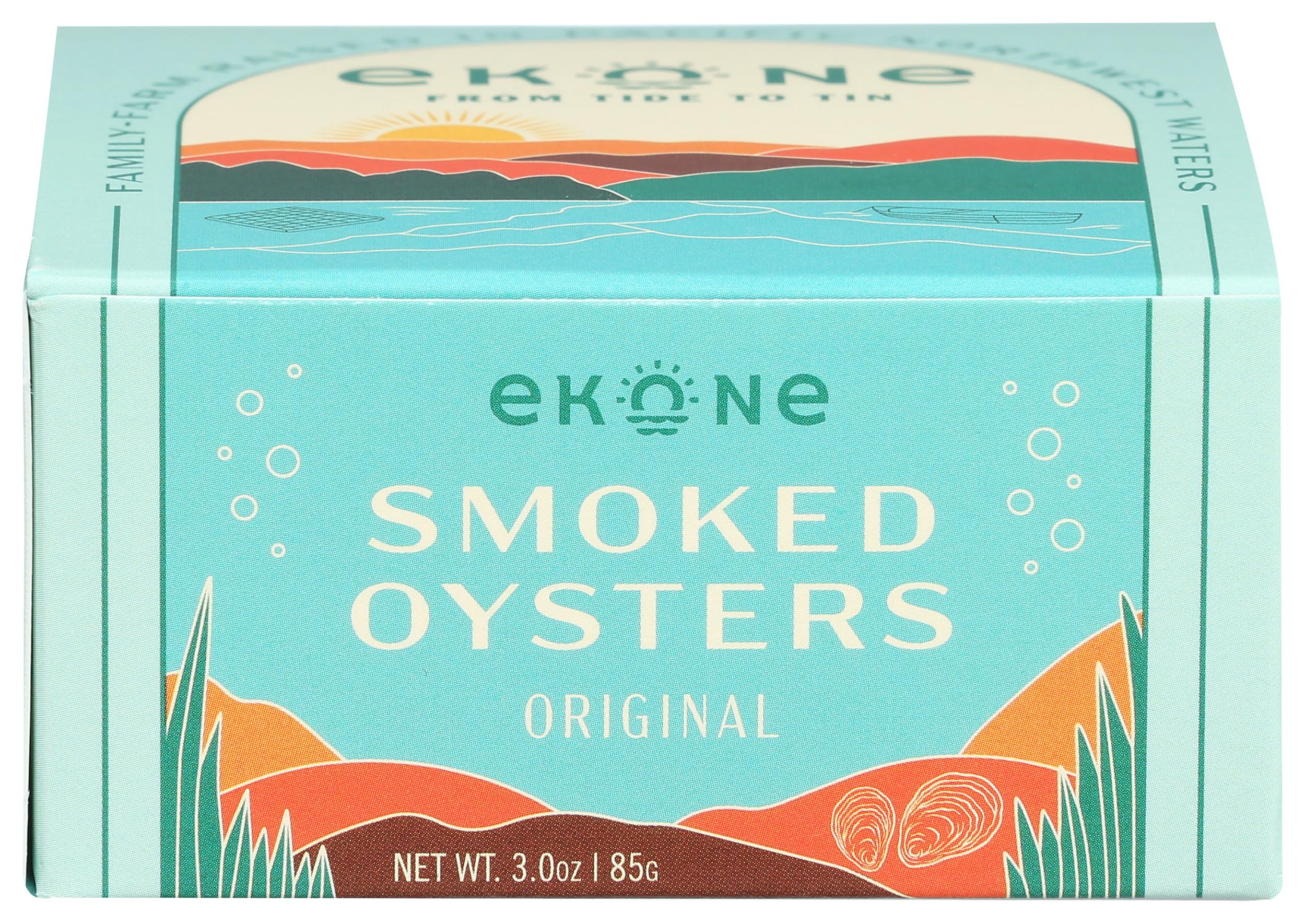 Ekone Oyster Company Original Smoked Oysters, 3 OZ
