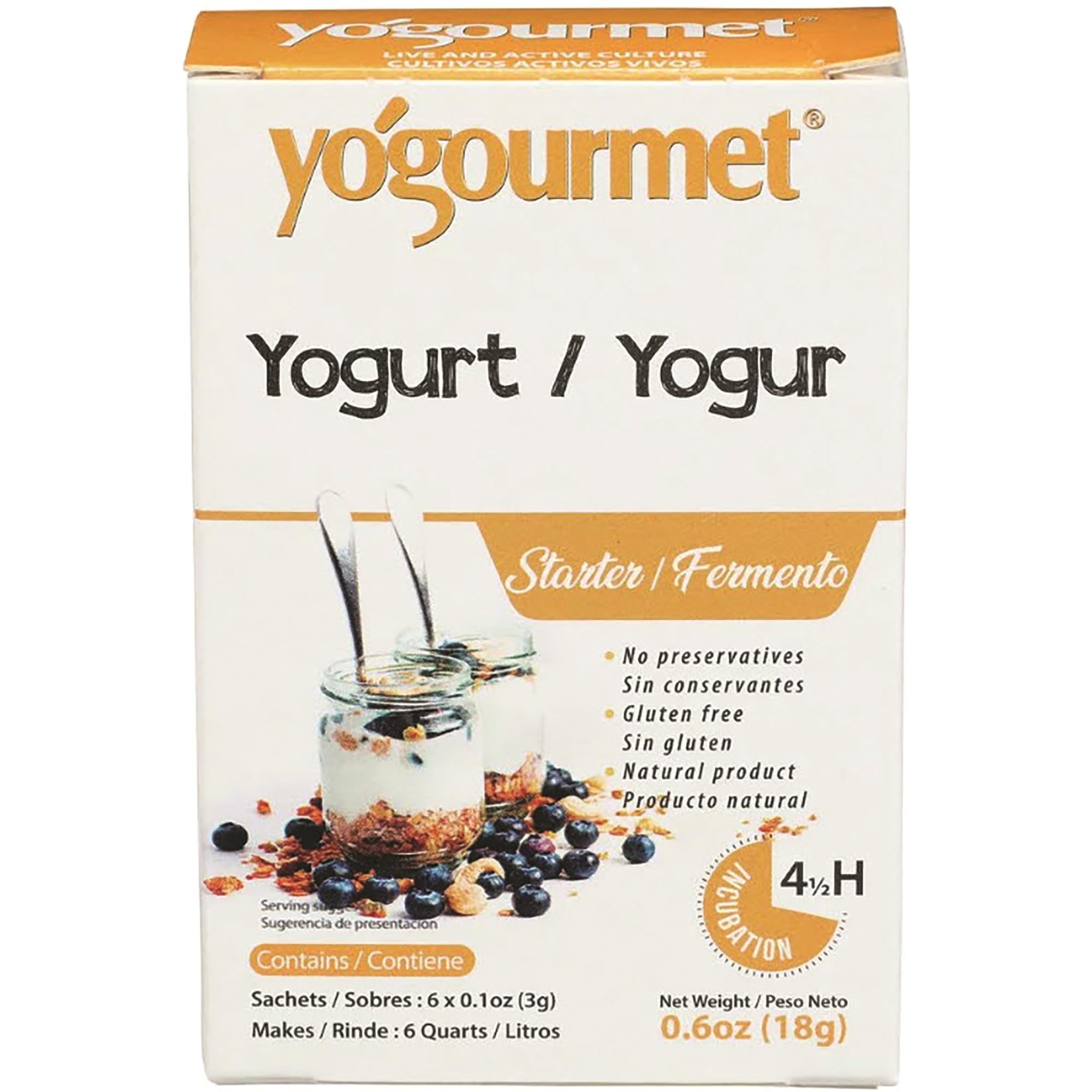 Yogourmet Yogurt Starter, 0.6 OZ