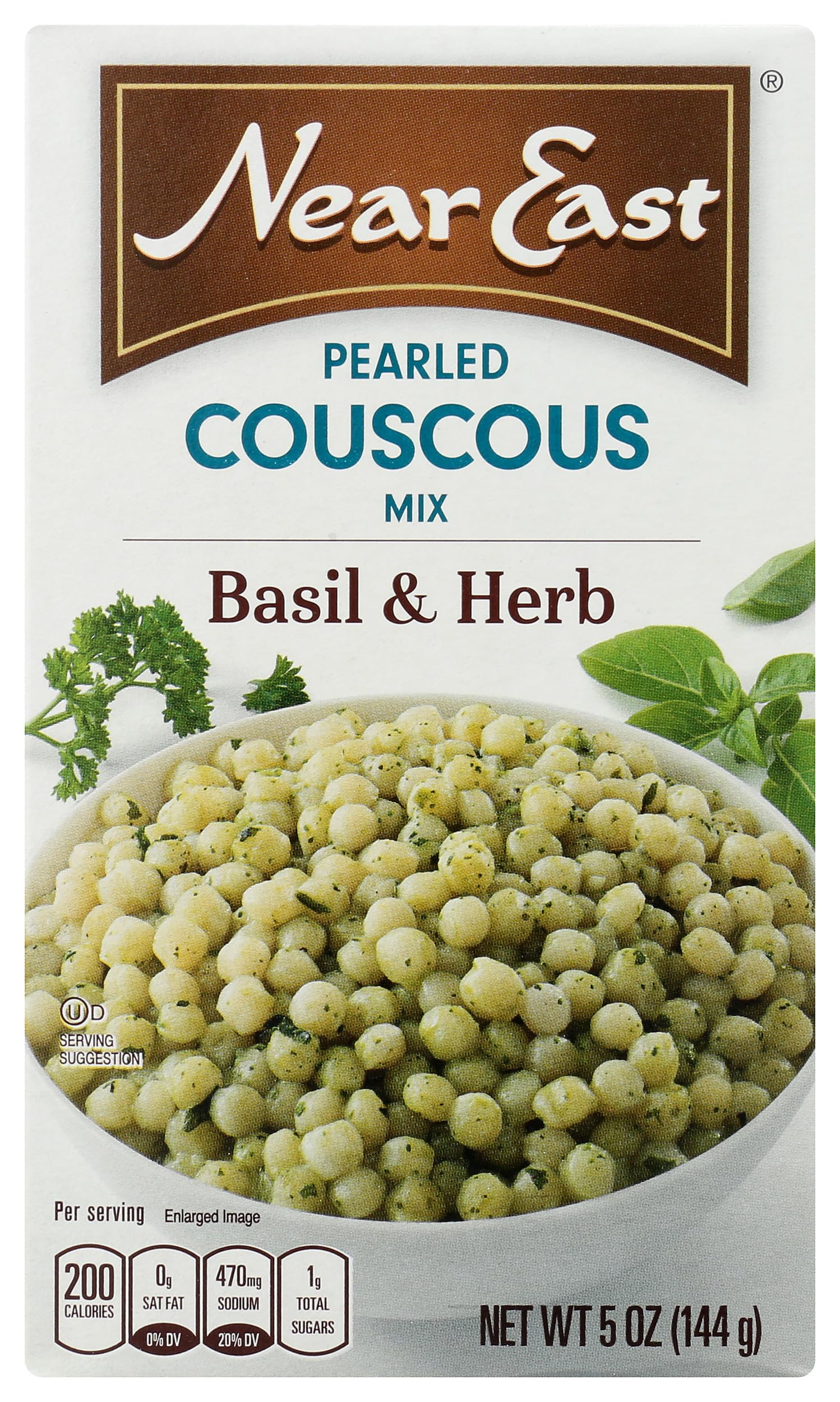 Near East Basil & Herb Pearled Couscous - 5 oz