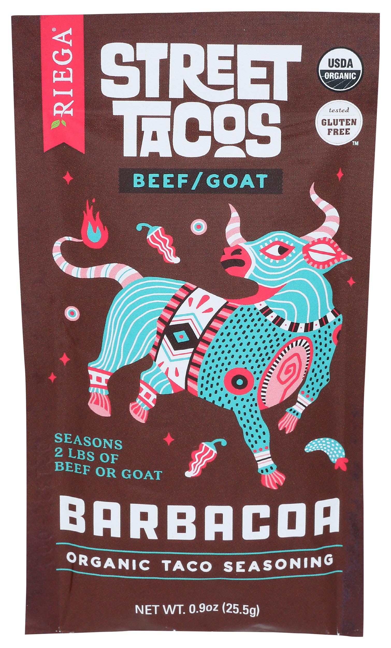 Seasoning Street Taco Barbacoa Organic, 0.9 Ounce